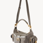 Chloé Chloé - Camera bag in croco-effect leather