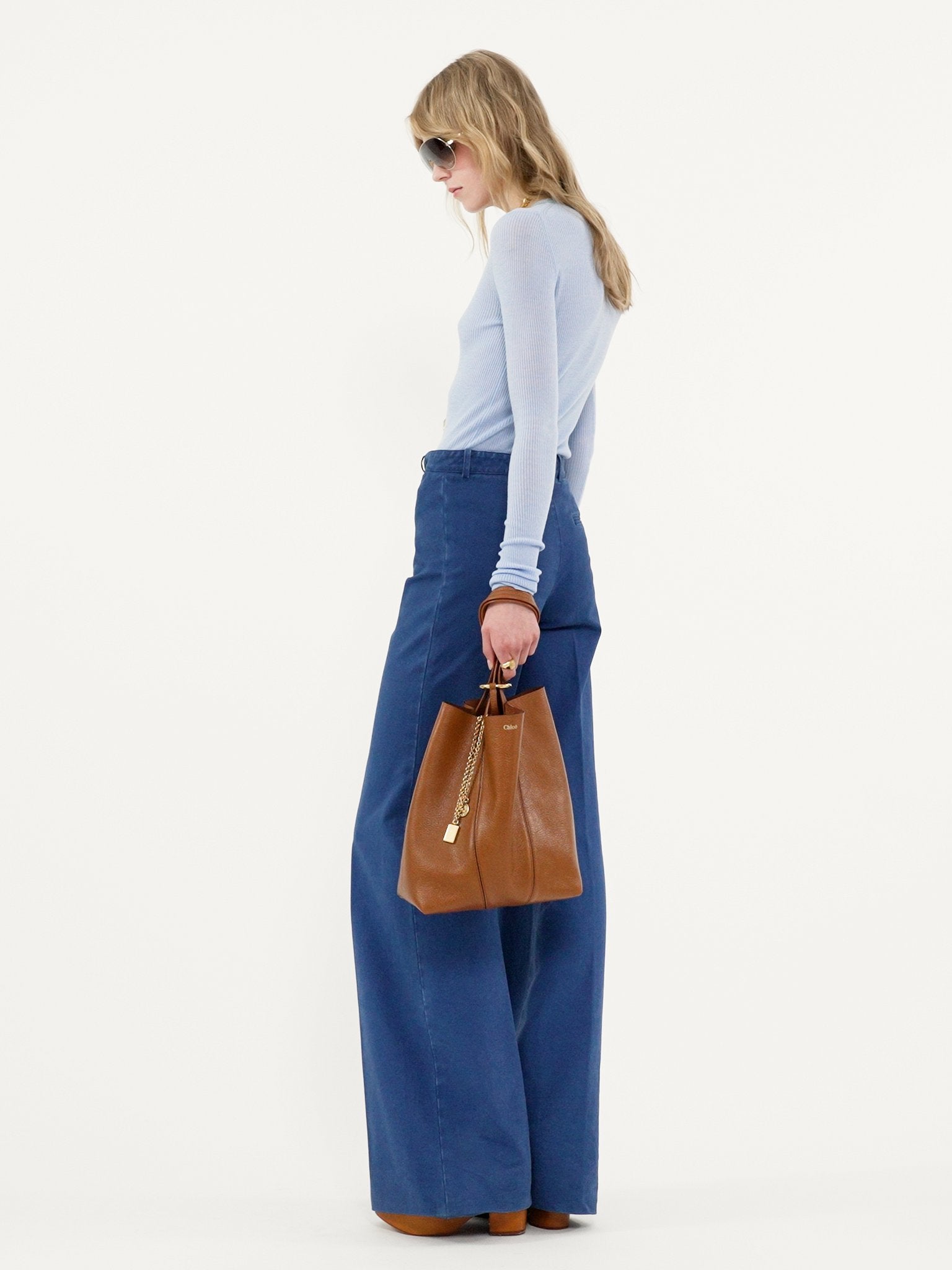 Chloé Chloé - Chloé Spin tote bag in grained leather