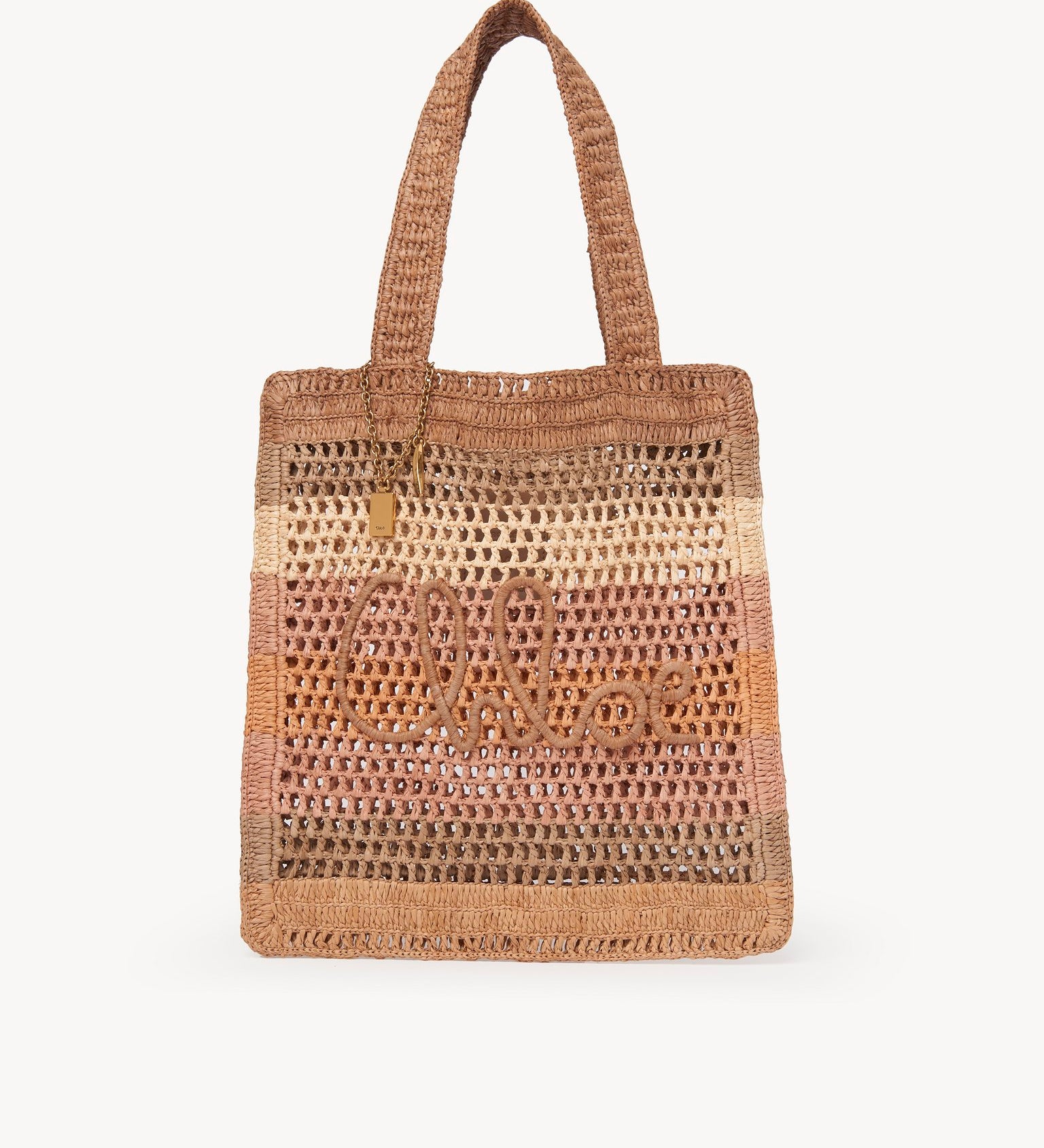 Chloé Chloé - Summer Banana tote bag in raffia