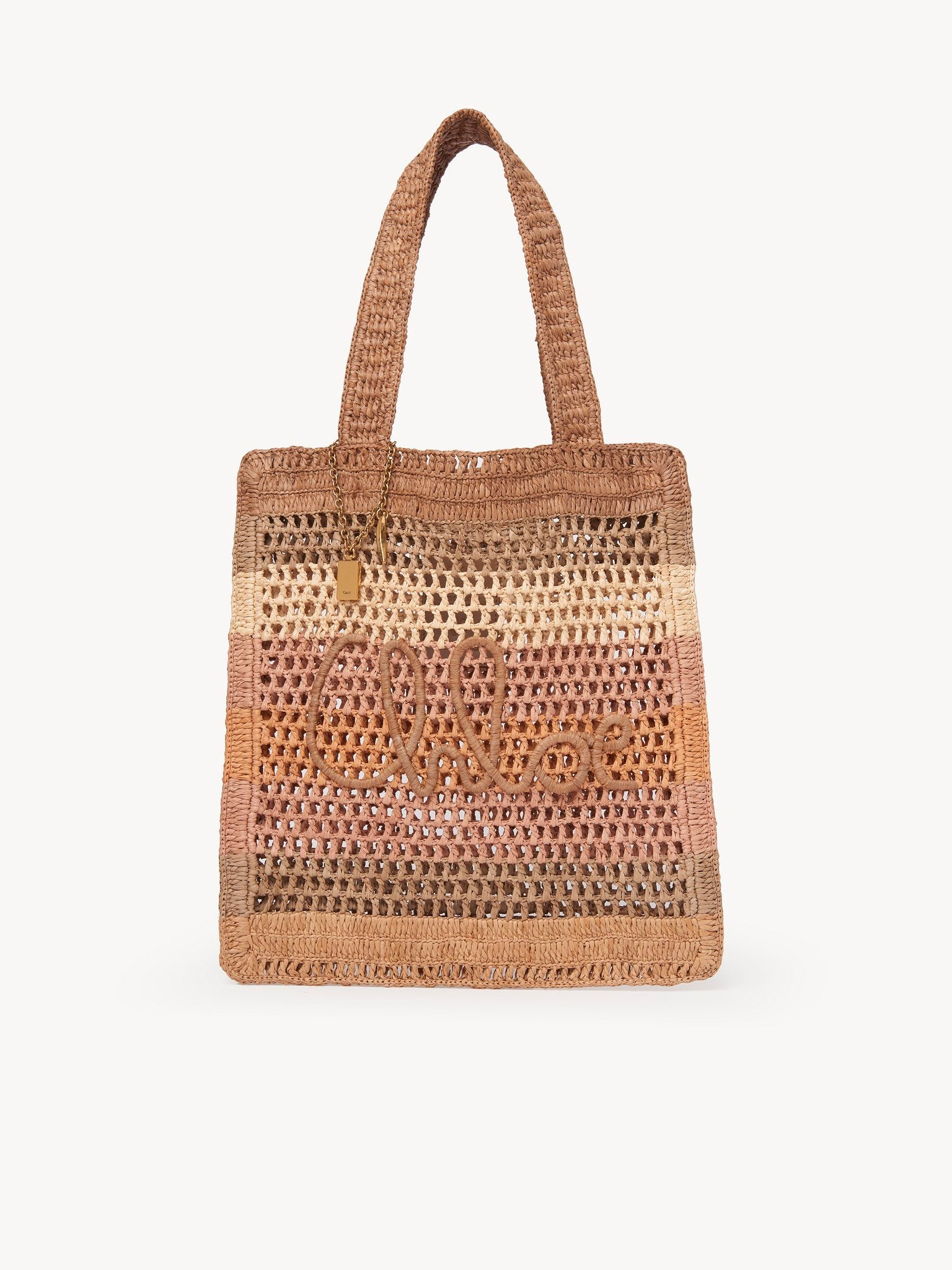 Chloé Chloé - Summer Banana tote bag in raffia