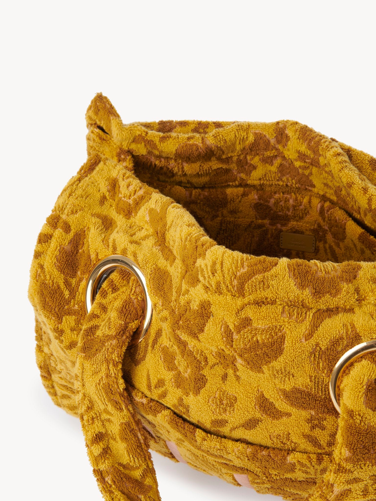 Chloé Chloé - Large Chloé Plage tote bag in jacquard terry