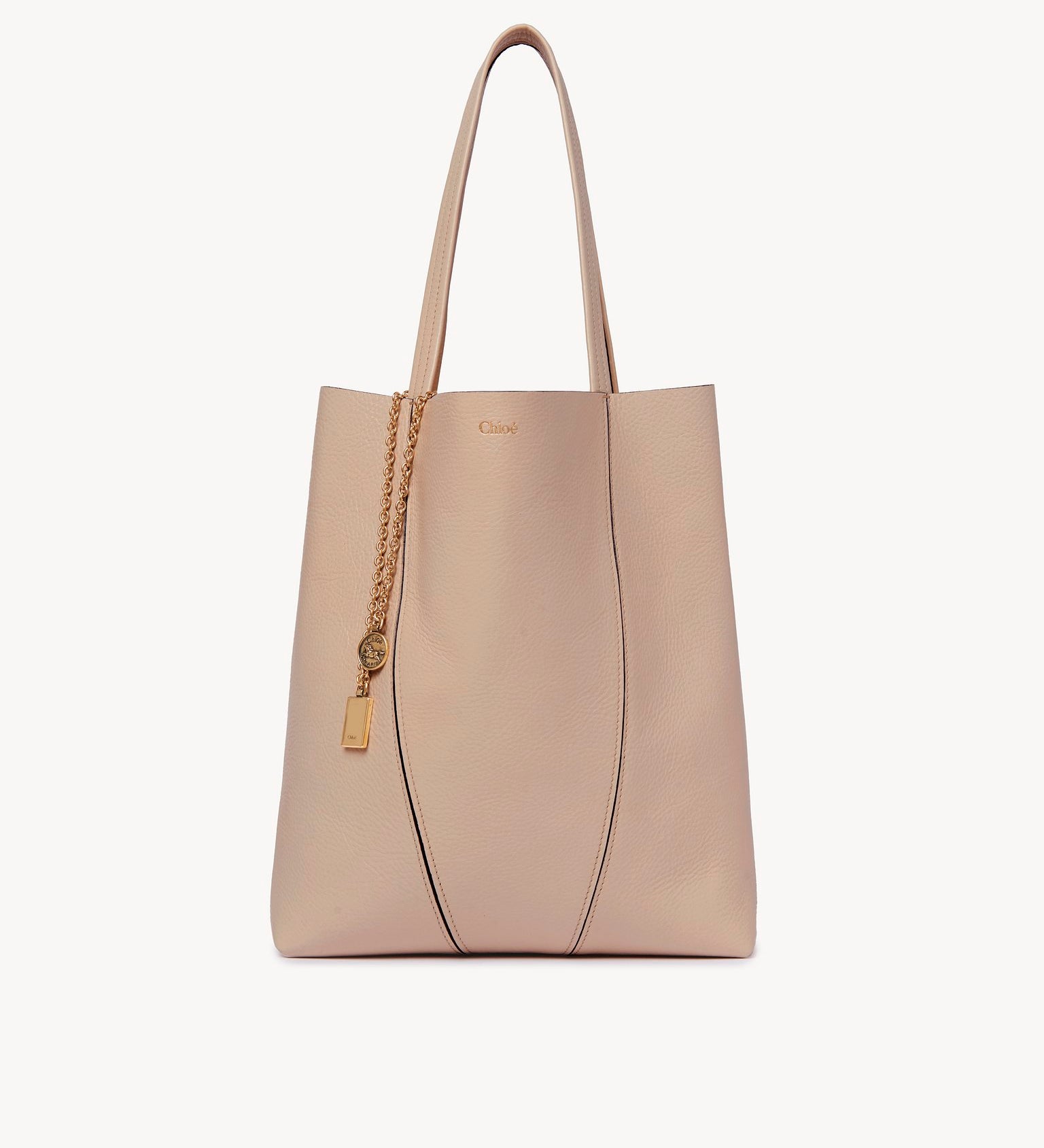 Chloé Chloé - Chloé Spin tote bag in grained leather