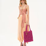 Chloé Chloé - Summer Banana tote bag in raffia