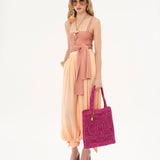 Chloé Chloé - Summer Banana tote bag in raffia