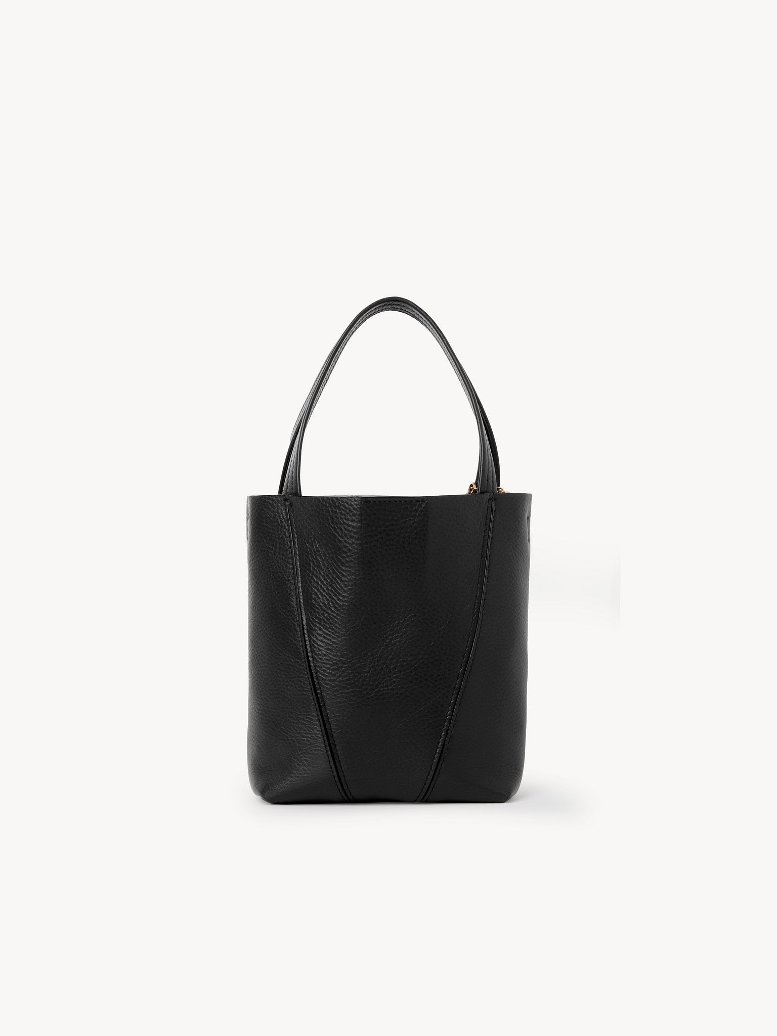 Chloé Chloé - Small Chloé Spin tote bag in grained leather