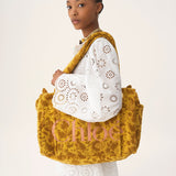 Chloé Chloé - Large Chloé Plage tote bag in jacquard terry