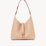 Chloé Chloé - Small Marcie hobo bag in grained leather