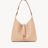 Chloé Chloé - Small Marcie hobo bag in grained leather