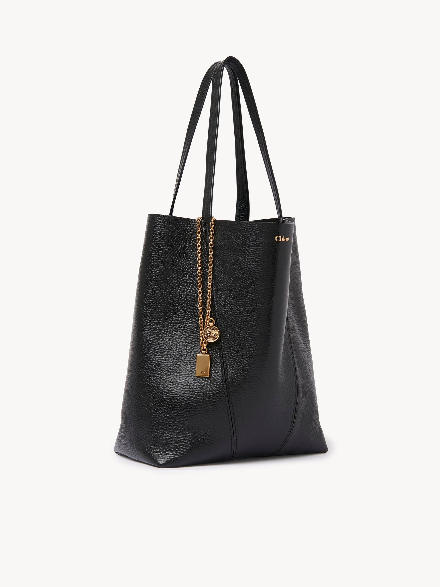 Chloé Chloé - Chloé Spin tote bag in grained leather