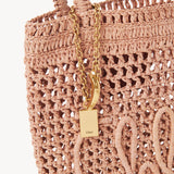 Chloé Chloé - Small Summer Banana tote bag in raffia