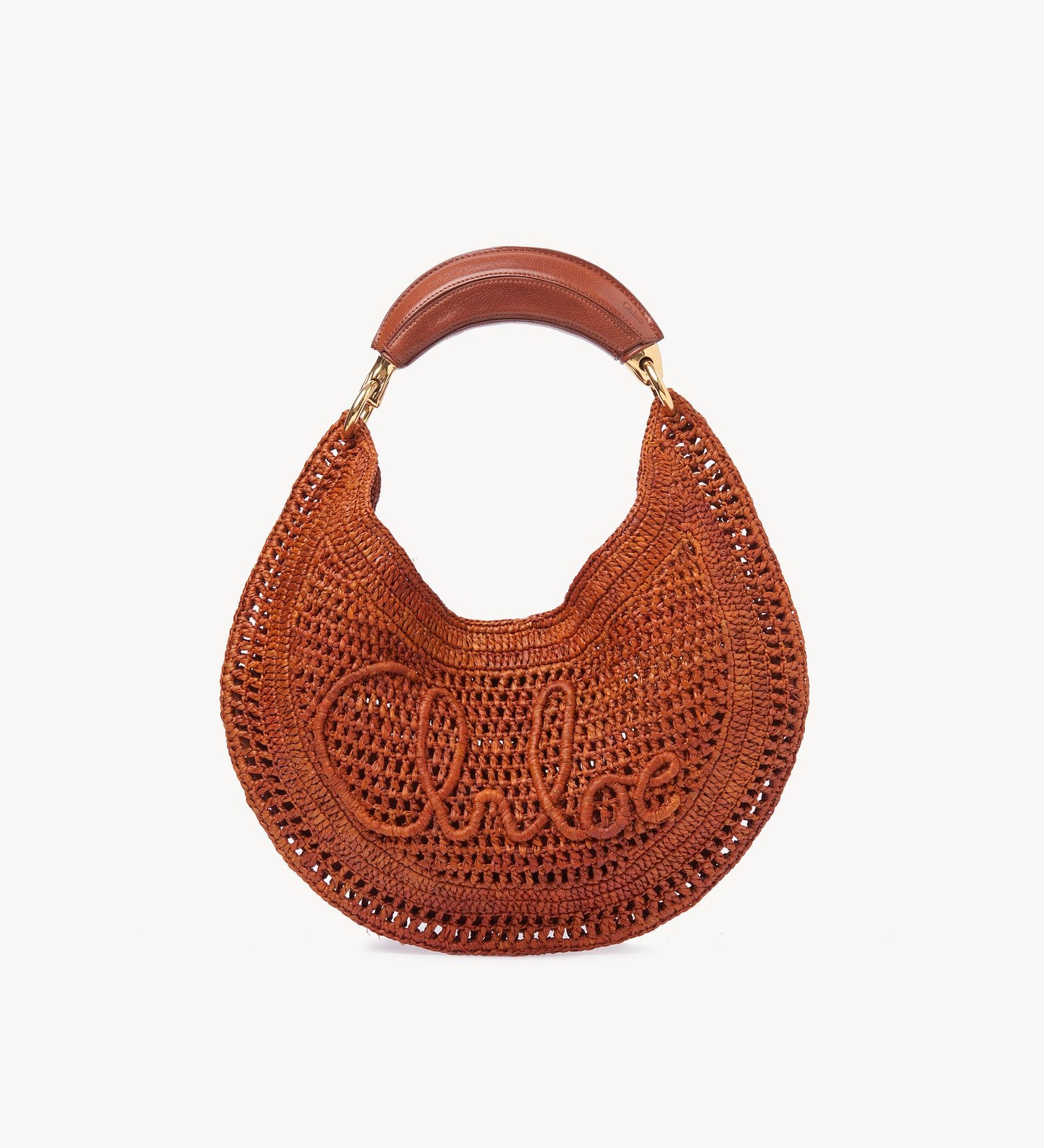 Chloé Chloé - Summer Banana hobo bag in raffia