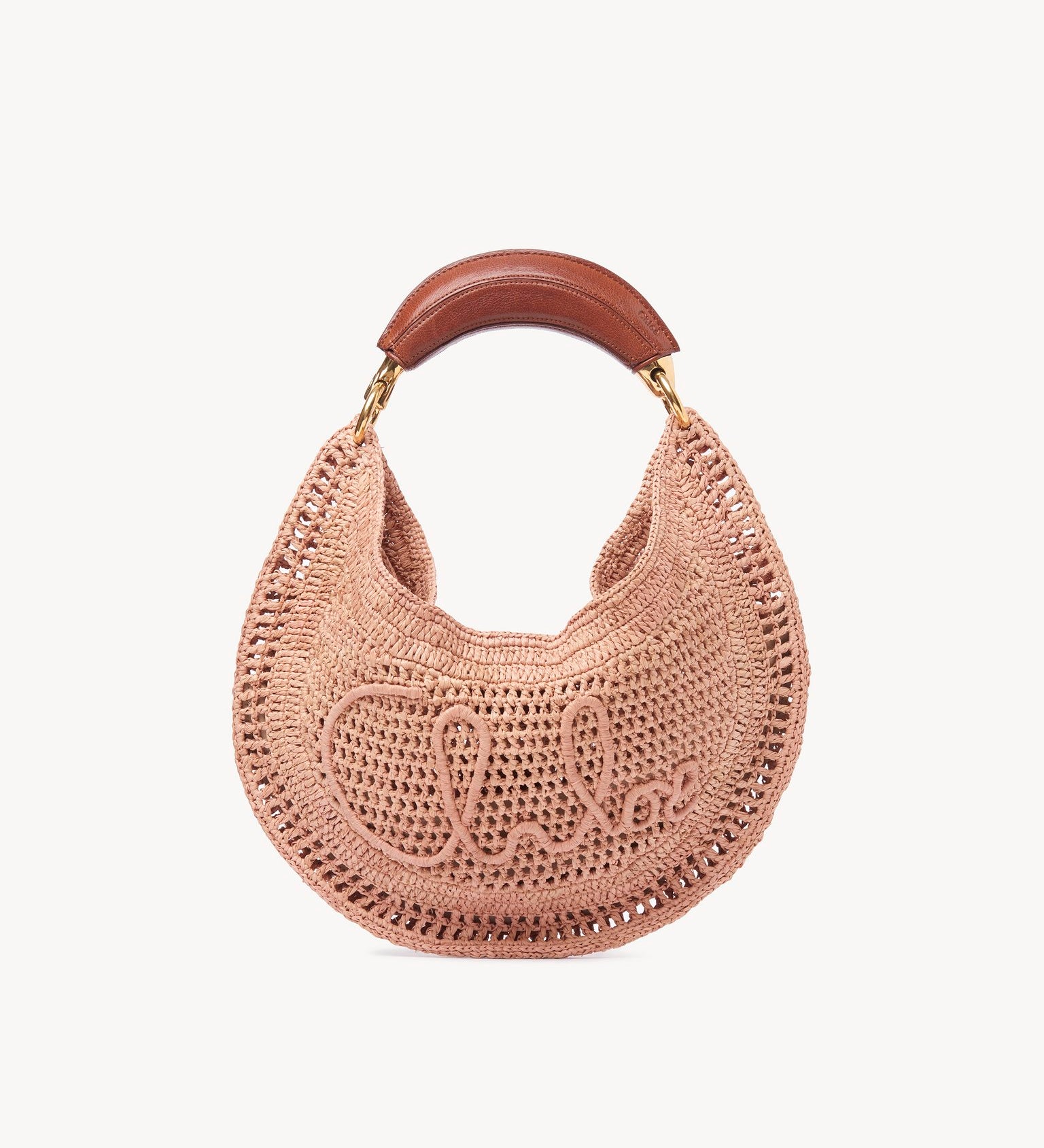 Chloé Chloé - Summer Banana hobo bag in raffia
