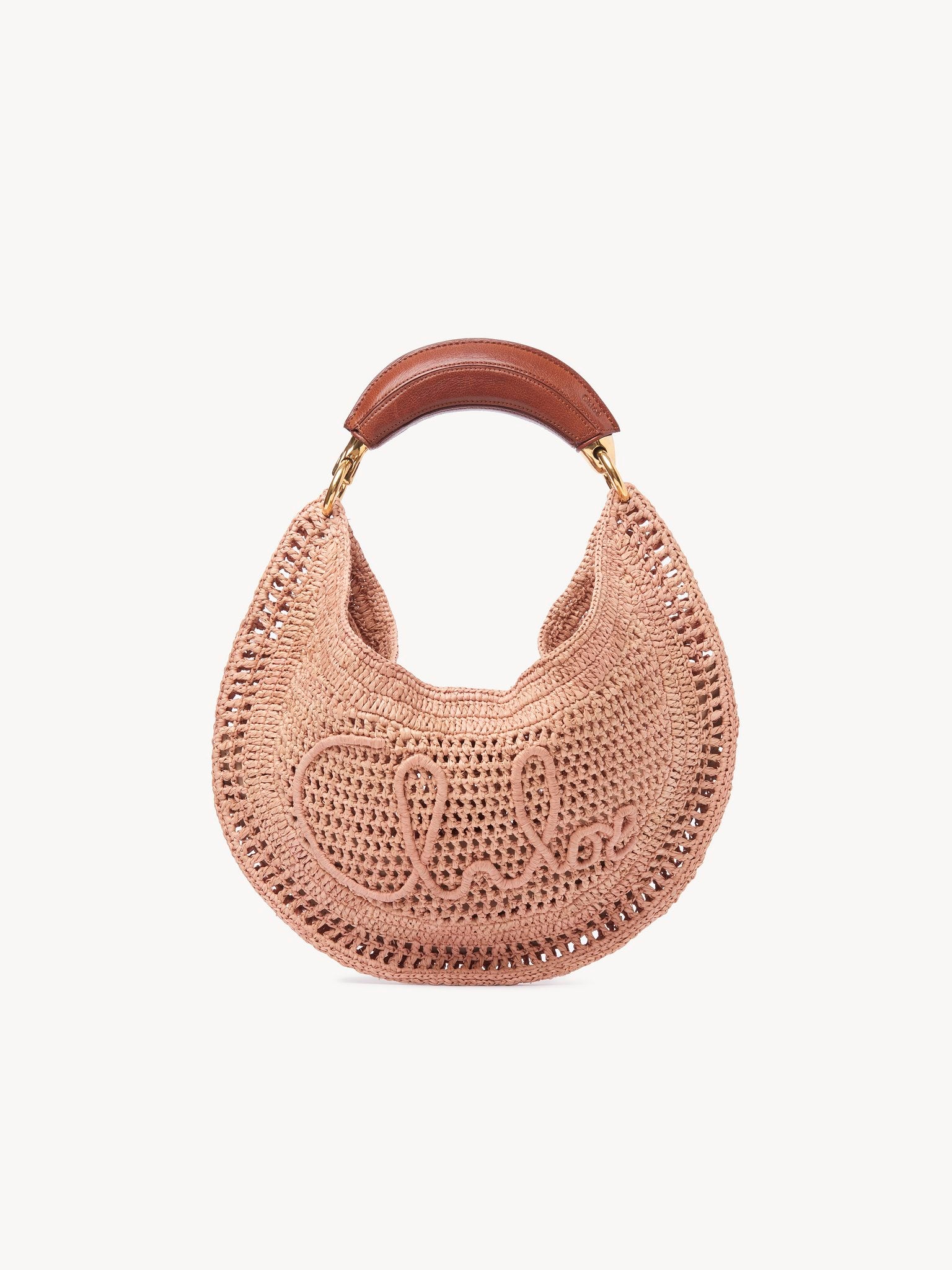 Chloé Chloé - Summer Banana hobo bag in raffia