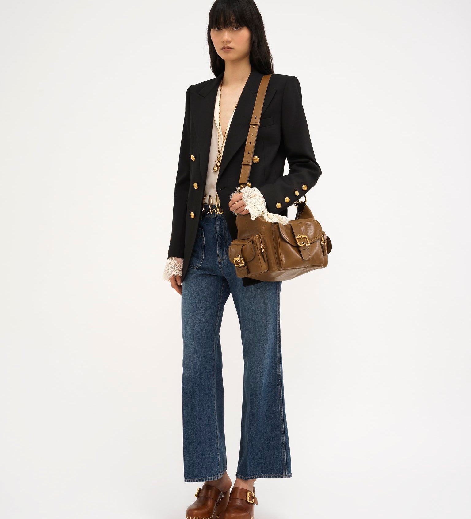 Chloé Chloé - Camera bag in shiny leather