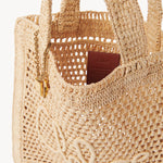 Chloé Chloé - Summer Banana tote bag in raffia