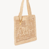 Chloé Chloé - Summer Banana tote bag in raffia