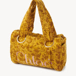 Chloé Chloé - Large Chloé Plage tote bag in jacquard terry