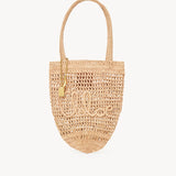 Chloé Chloé - Small Summer Banana tote bag in raffia