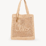 Chloé Chloé - Summer Banana tote bag in raffia