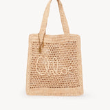 Chloé Chloé - Summer Banana tote bag in raffia