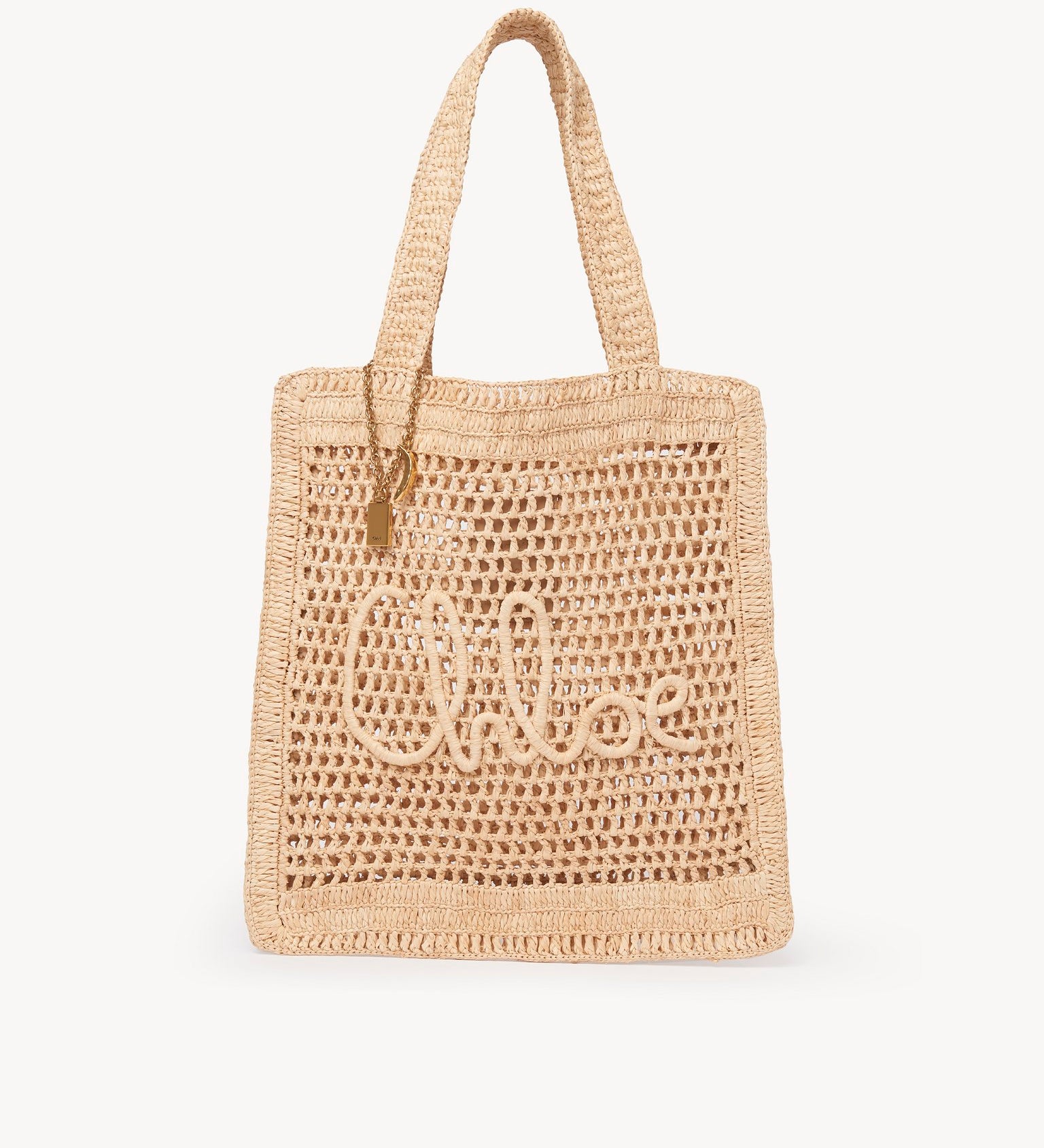 Chloé Chloé - Summer Banana tote bag in raffia