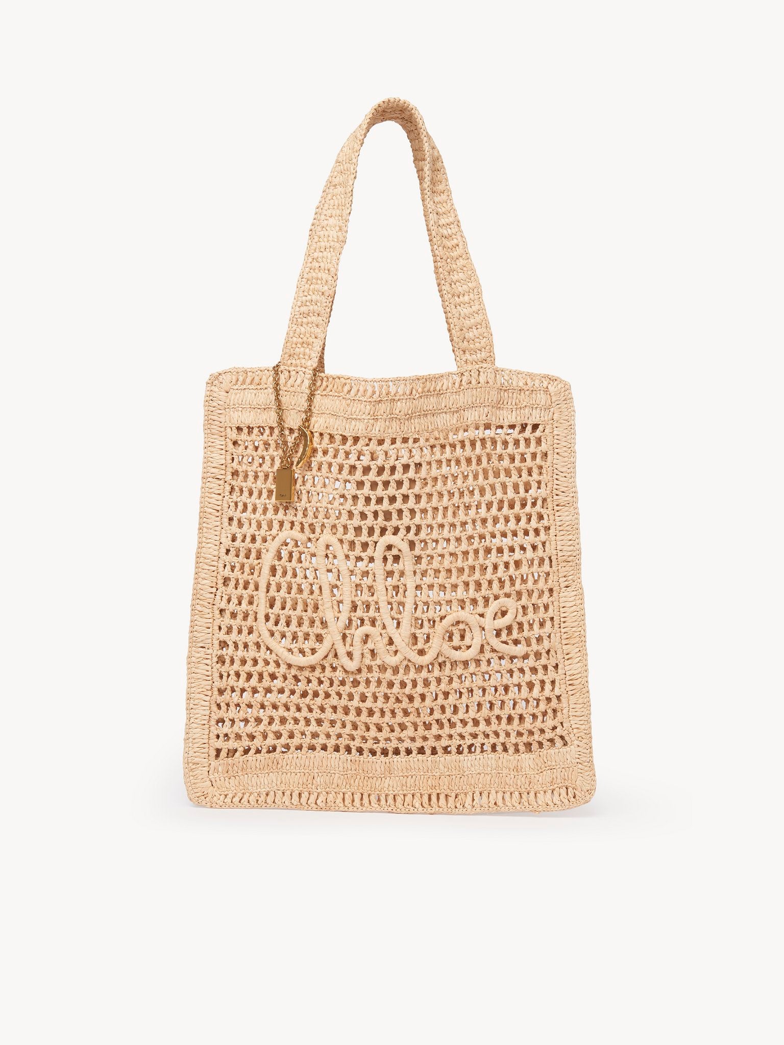 Chloé Chloé - Summer Banana tote bag in raffia