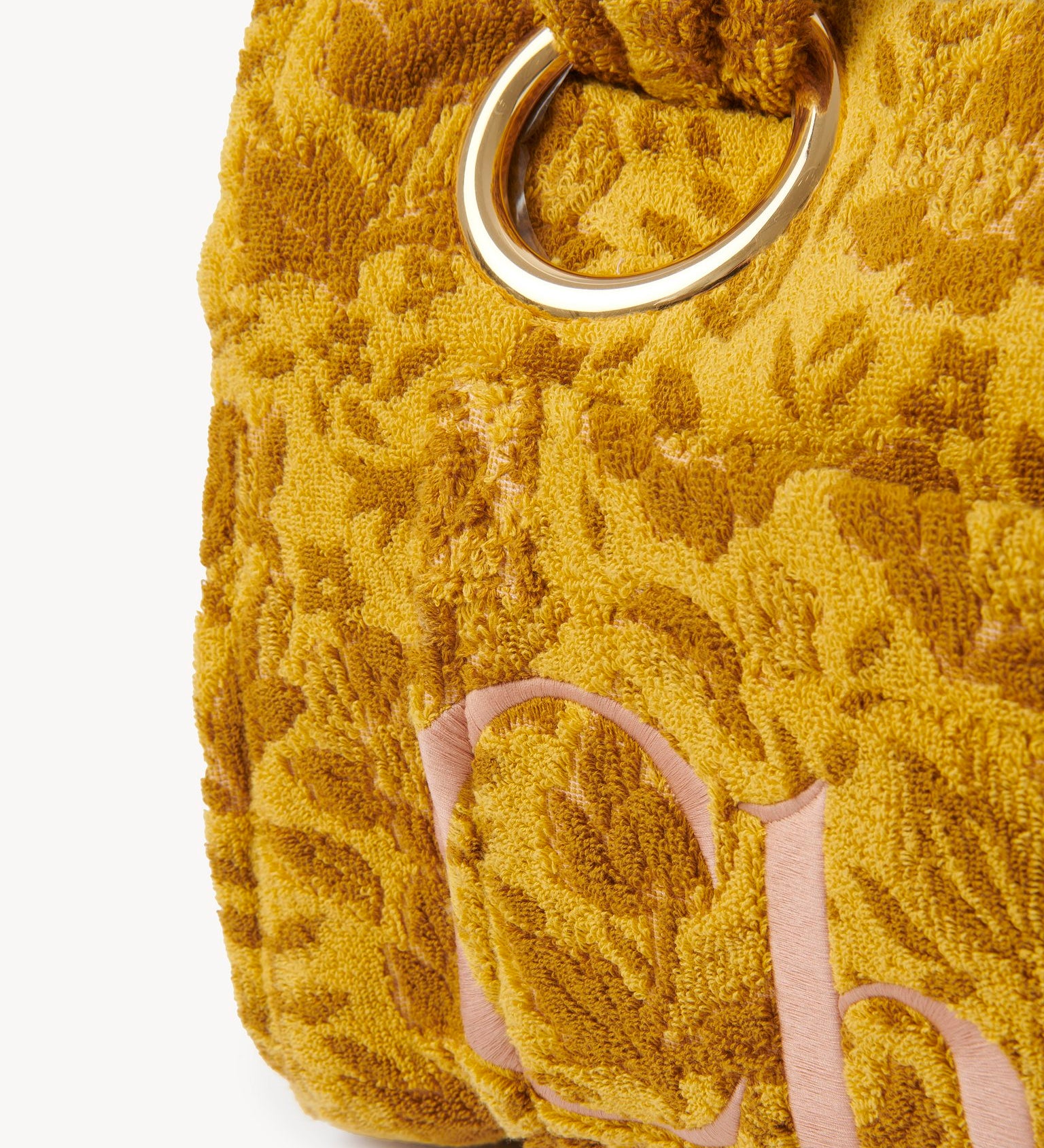 Chloé Chloé - Large Chloé Plage tote bag in jacquard terry