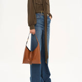 Chloé Chloé - Small Marcie hobo bag in shiny leather