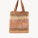 Chloé Chloé - Summer Banana tote bag in raffia