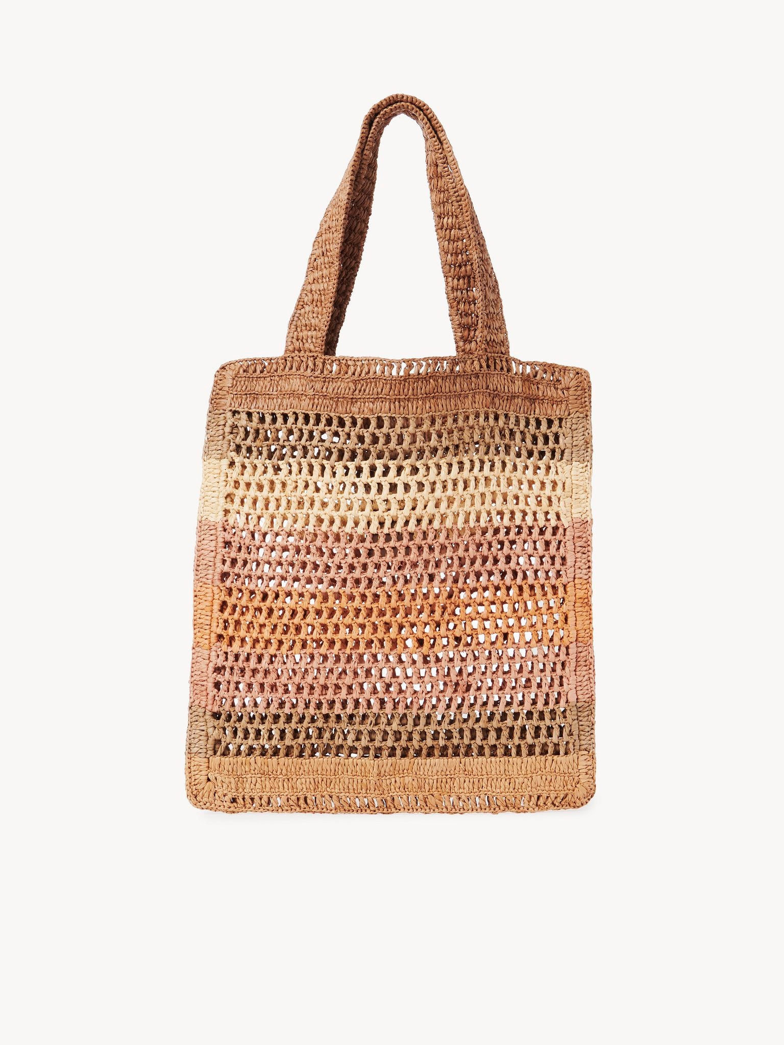 Chloé Chloé - Summer Banana tote bag in raffia