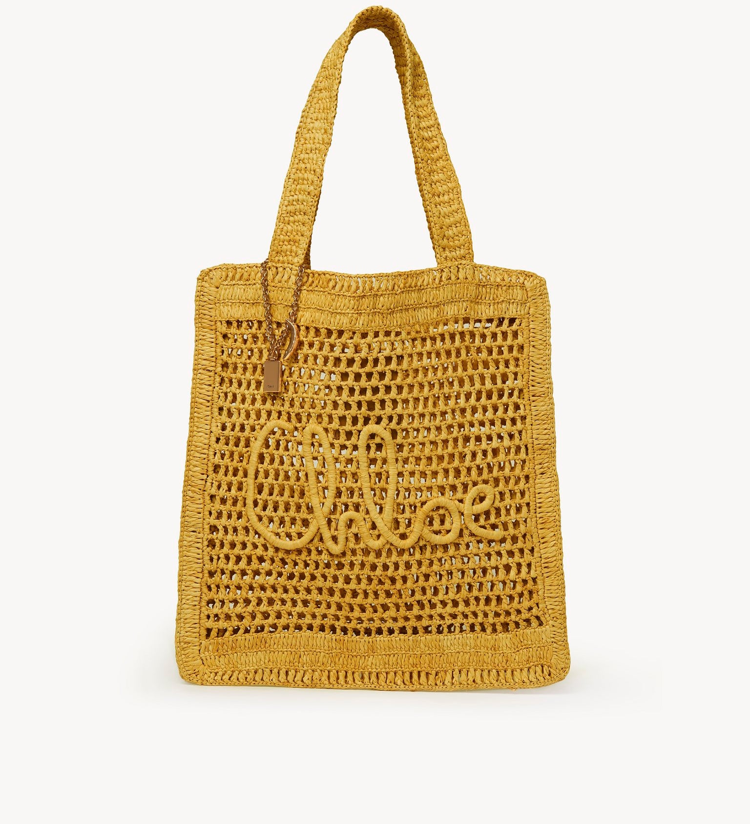 Chloé Chloé - Summer Banana tote bag in raffia