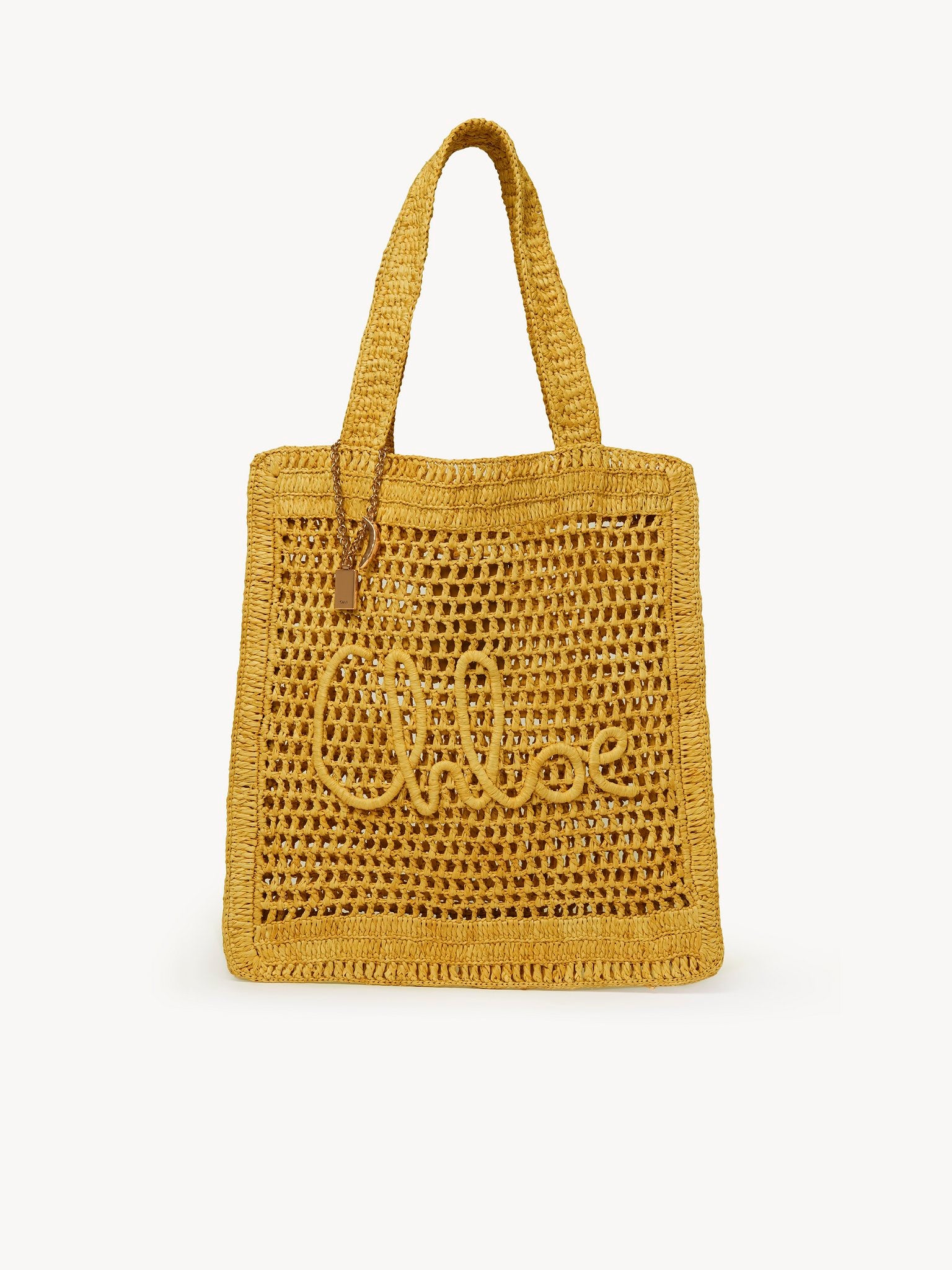 Chloé Chloé - Summer Banana tote bag in raffia