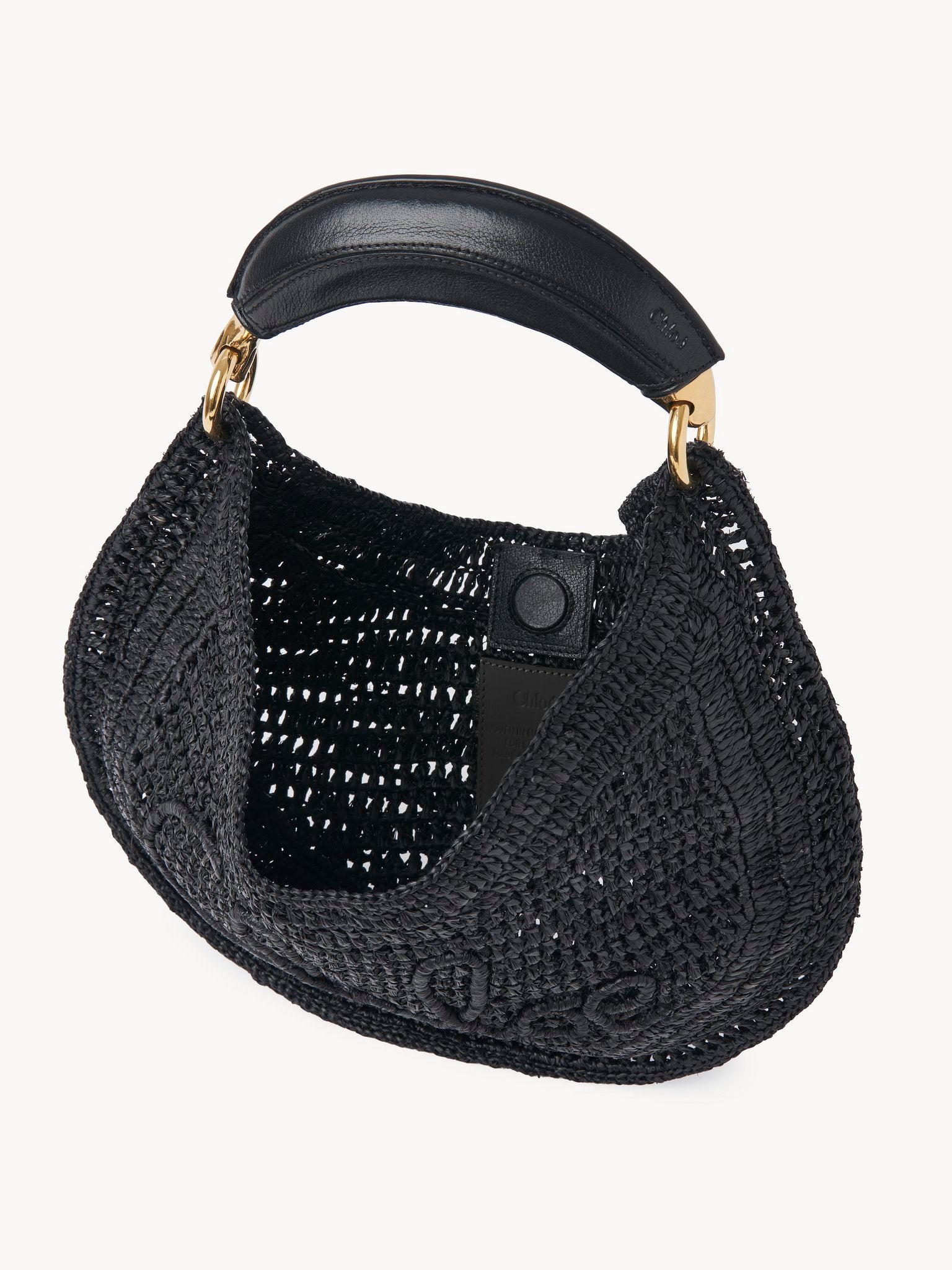 Chloé Chloé - Summer Banana hobo bag in raffia