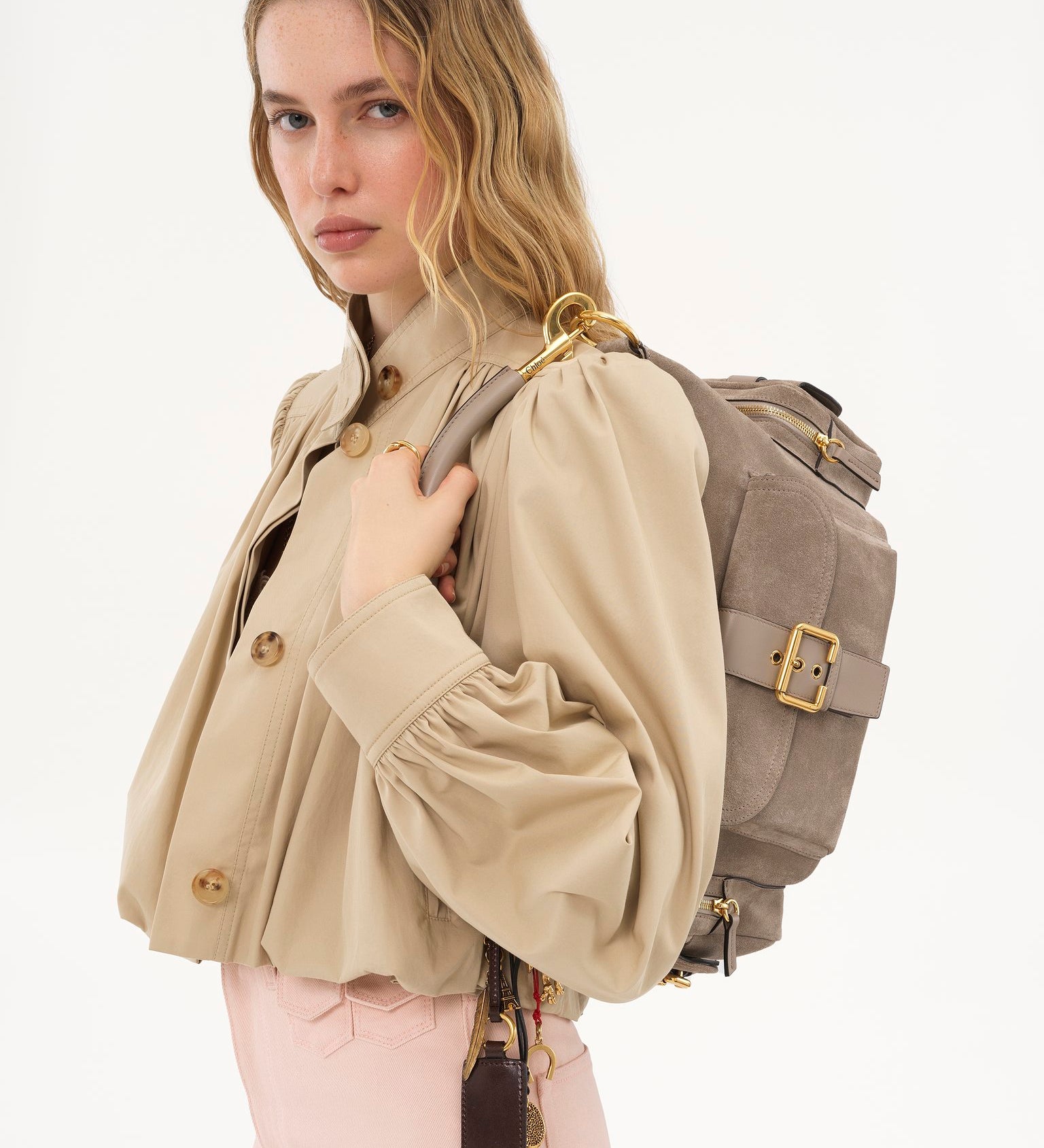 Chloé Chloé - Camera bag in suede leather