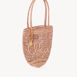 Chloé Chloé - Small Summer Banana tote bag in raffia