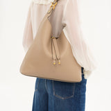 Chloé Chloé - Marcie hobo bag in grained leather