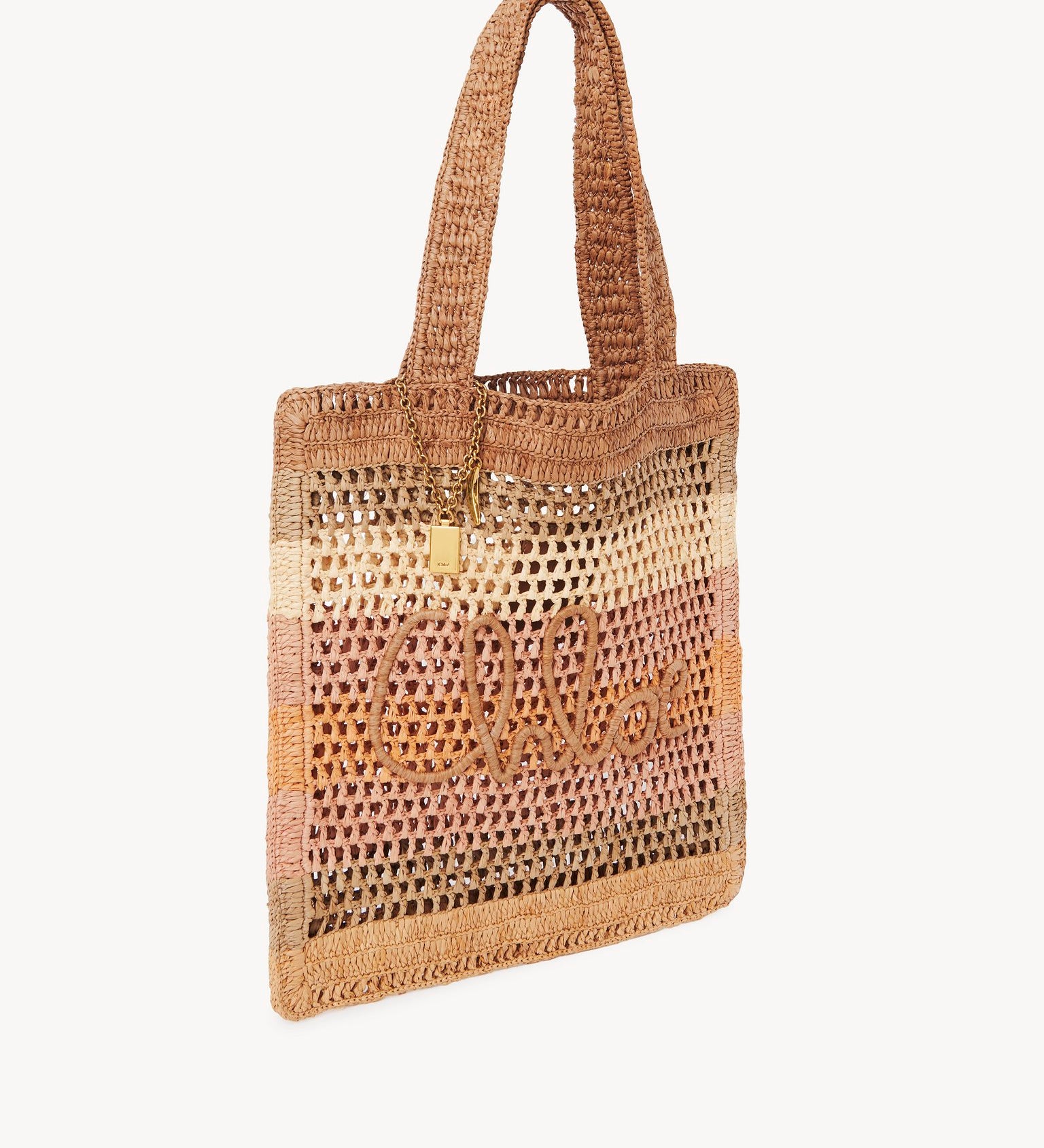Chloé Chloé - Summer Banana tote bag in raffia