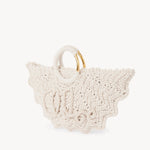 Chloé Chloé - Small Bracelet Paravent tote bag in crochet