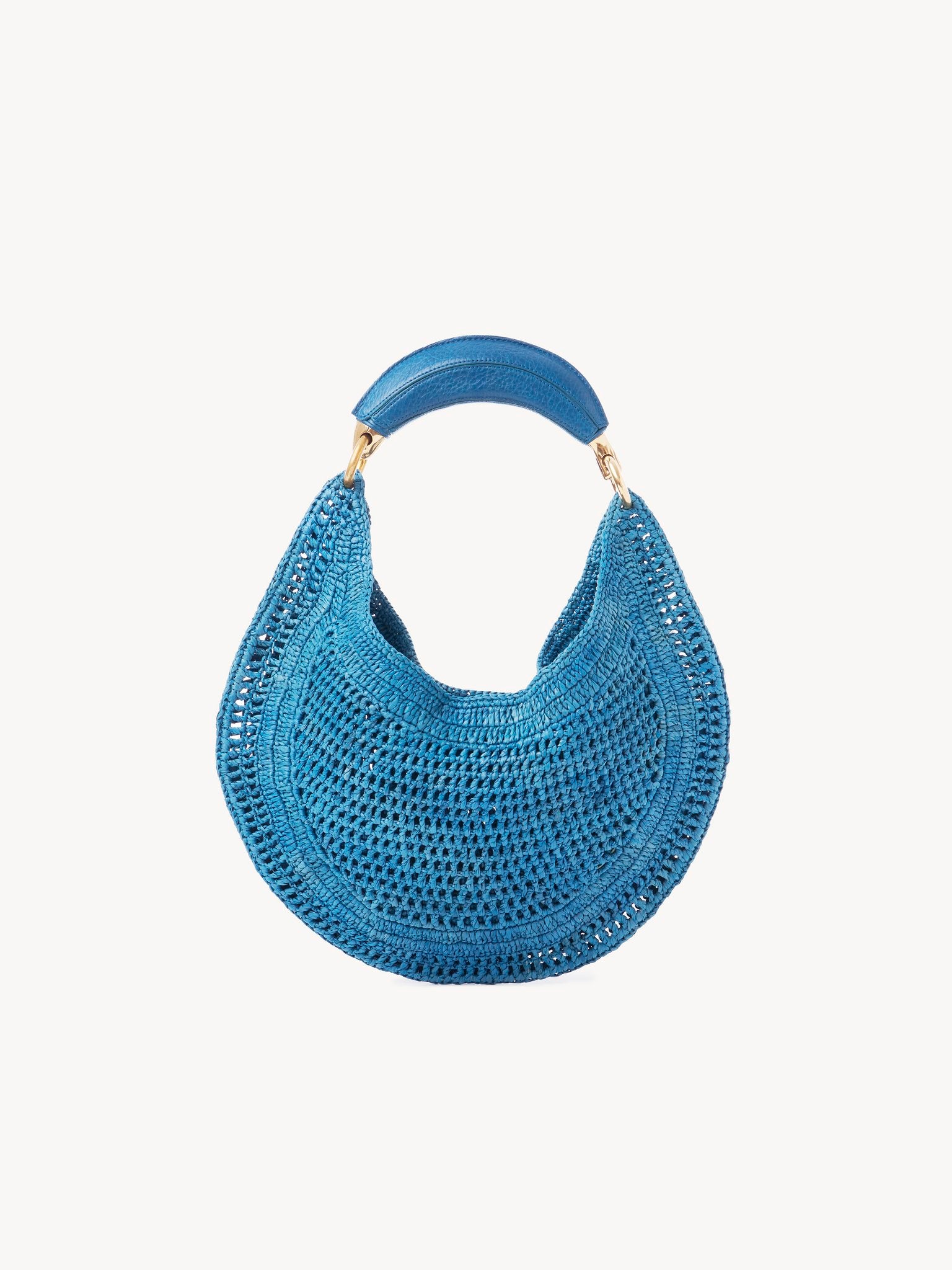 Chloé Chloé - Summer Banana hobo bag in raffia