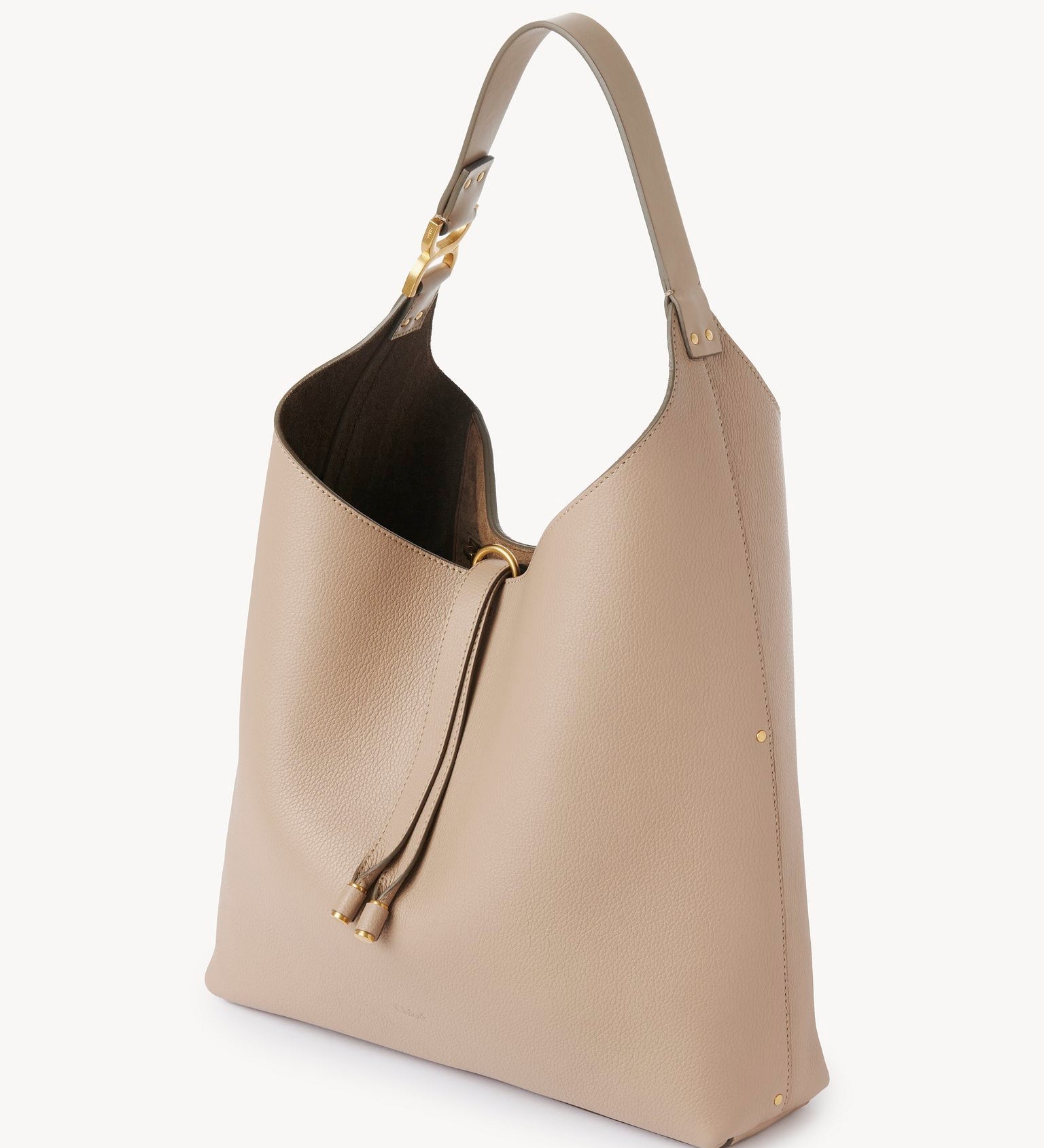 Chloé Chloé - Marcie hobo bag in grained leather