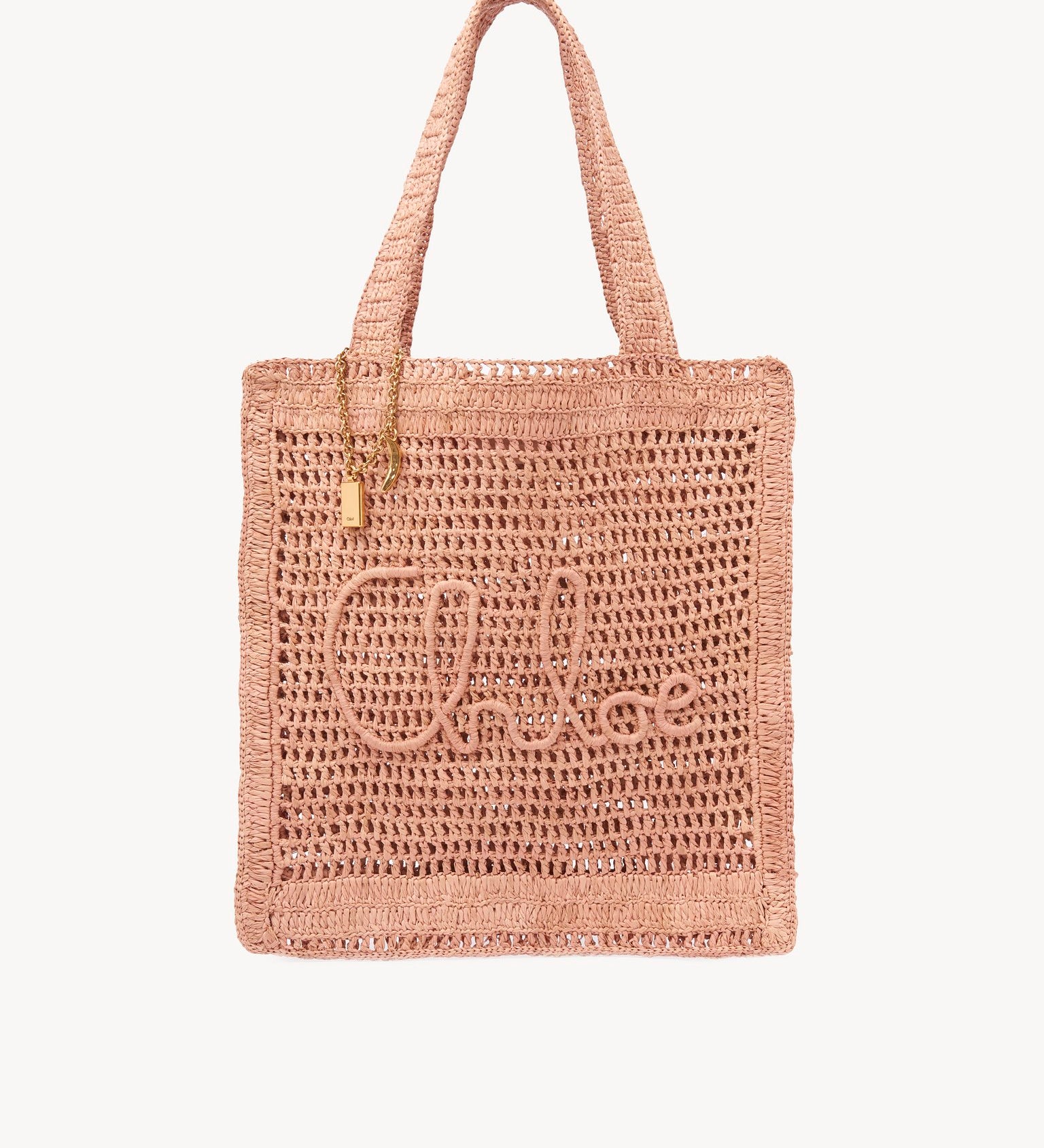 Chloé Chloé - Summer Banana tote bag in raffia