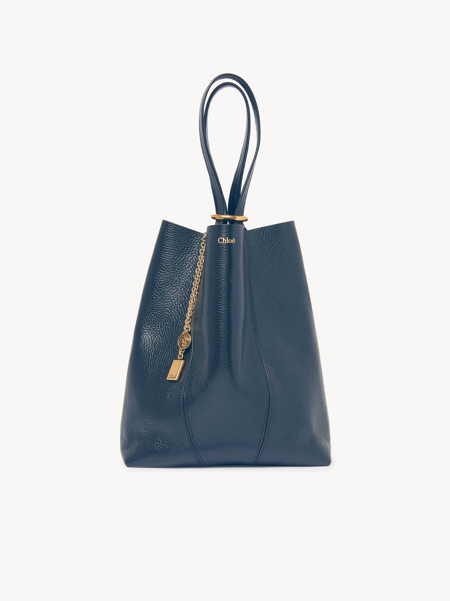Chloé Chloé - Chloé Spin tote bag in grained leather