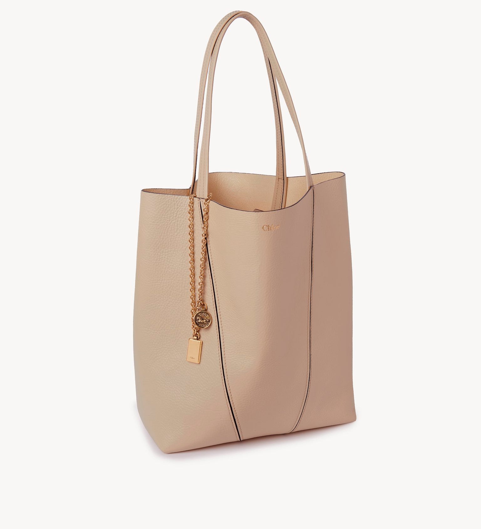 Chloé Chloé - Chloé Spin tote bag in grained leather