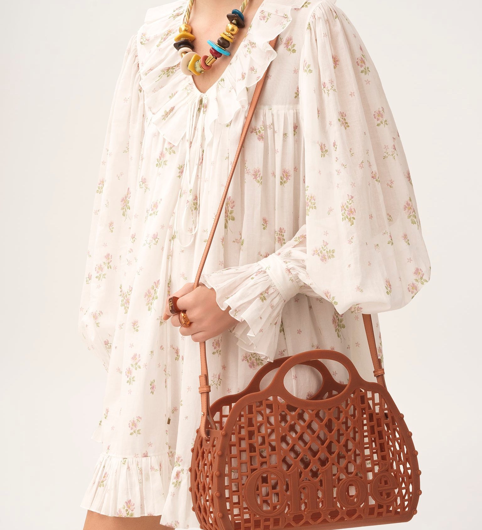Chloé Chloé - Chloé Cage tote bag in jelly