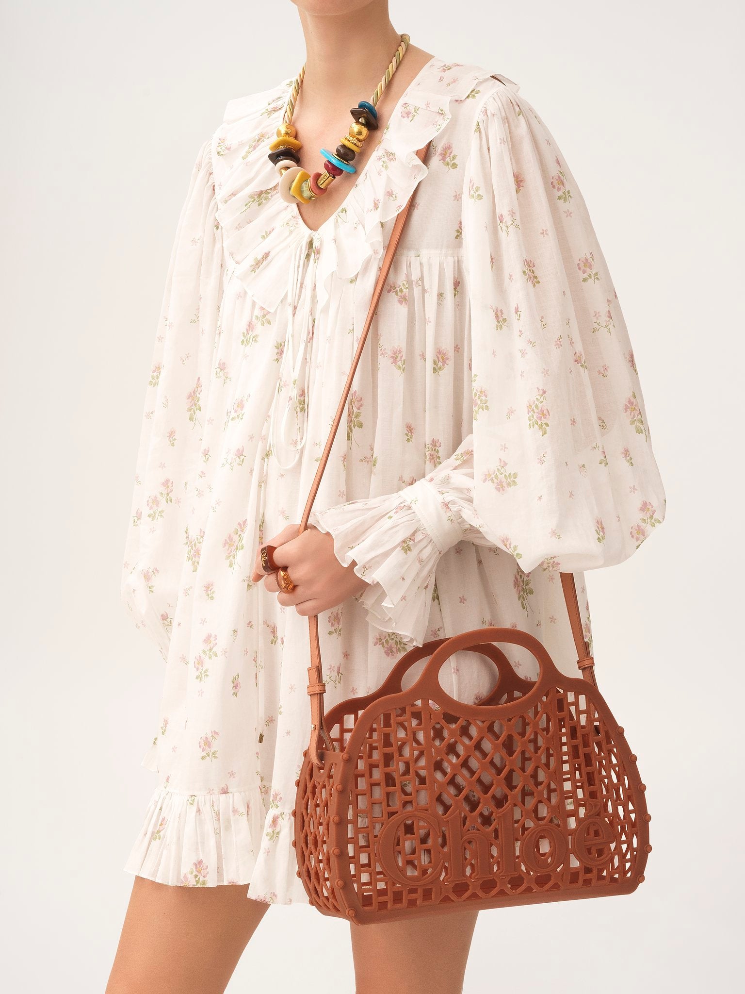 Chloé Chloé - Chloé Cage tote bag in jelly