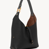 Chloé Chloé - Small Marcie hobo bag in grained leather