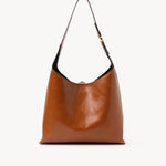 Chloé Chloé - Small Marcie hobo bag in shiny leather