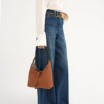 Chloé Chloé - Small Marcie hobo bag in grained leather