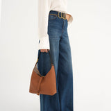 Chloé Chloé - Small Marcie hobo bag in grained leather