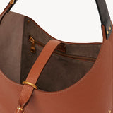 Chloé Chloé - Small Marcie hobo bag in grained leather
